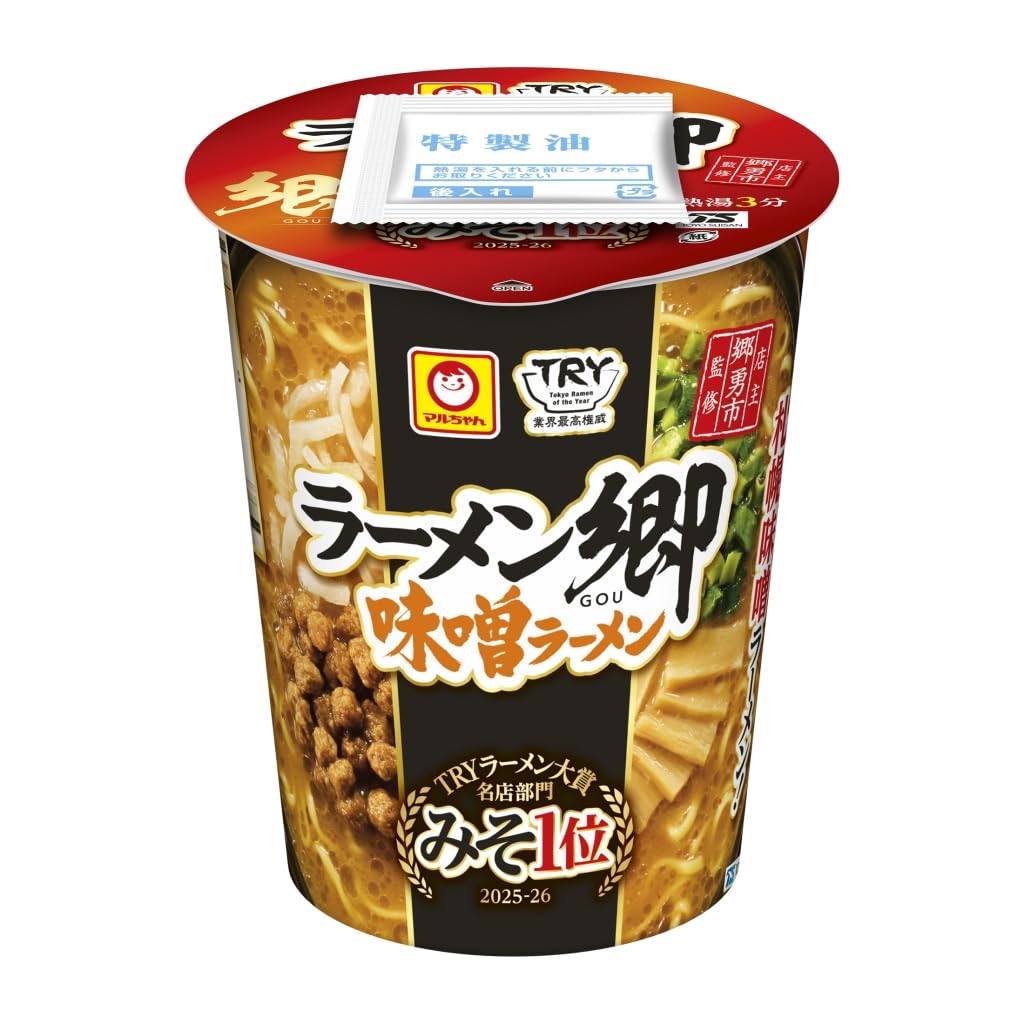 Amazon.co.jp: マルちゃん ラーメン郷 味噌ラーメン 100g×12個